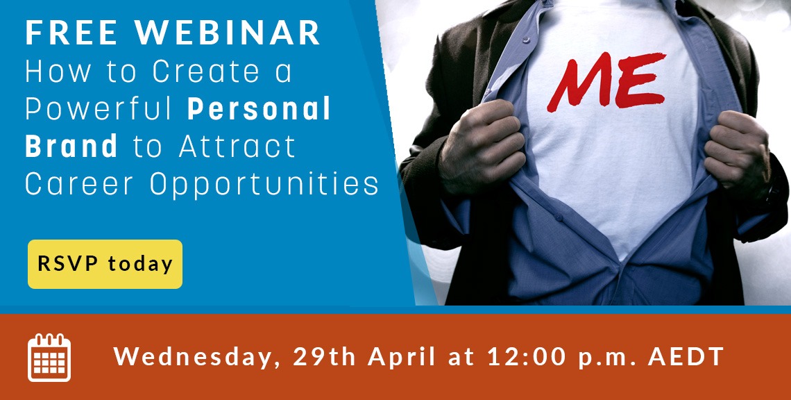 Webinar: How to Create a Powerful Personal Brand and Attract Career Opportunities