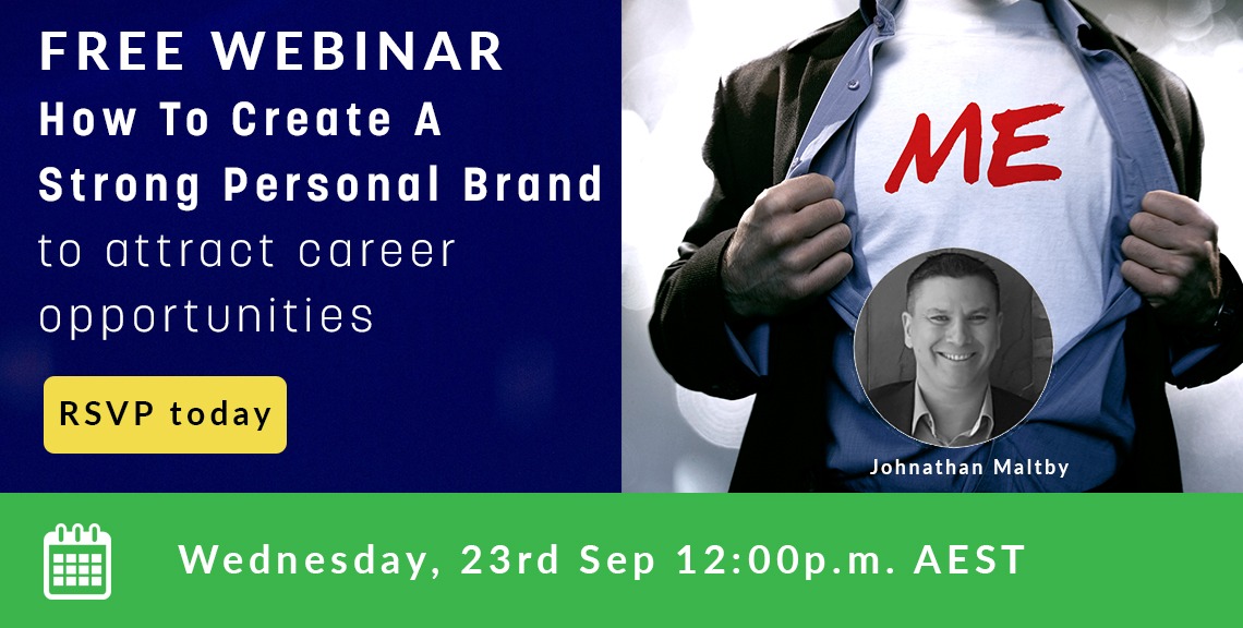 Webinar: How to Create a Strong Personal Brand